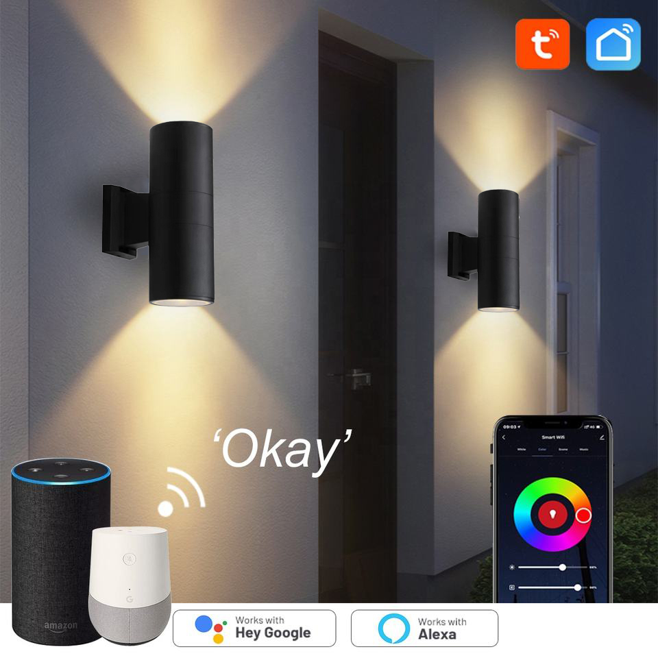 Outdoor Lighting Zigbee - Tuya – appliques murales extérieures intelligentes,