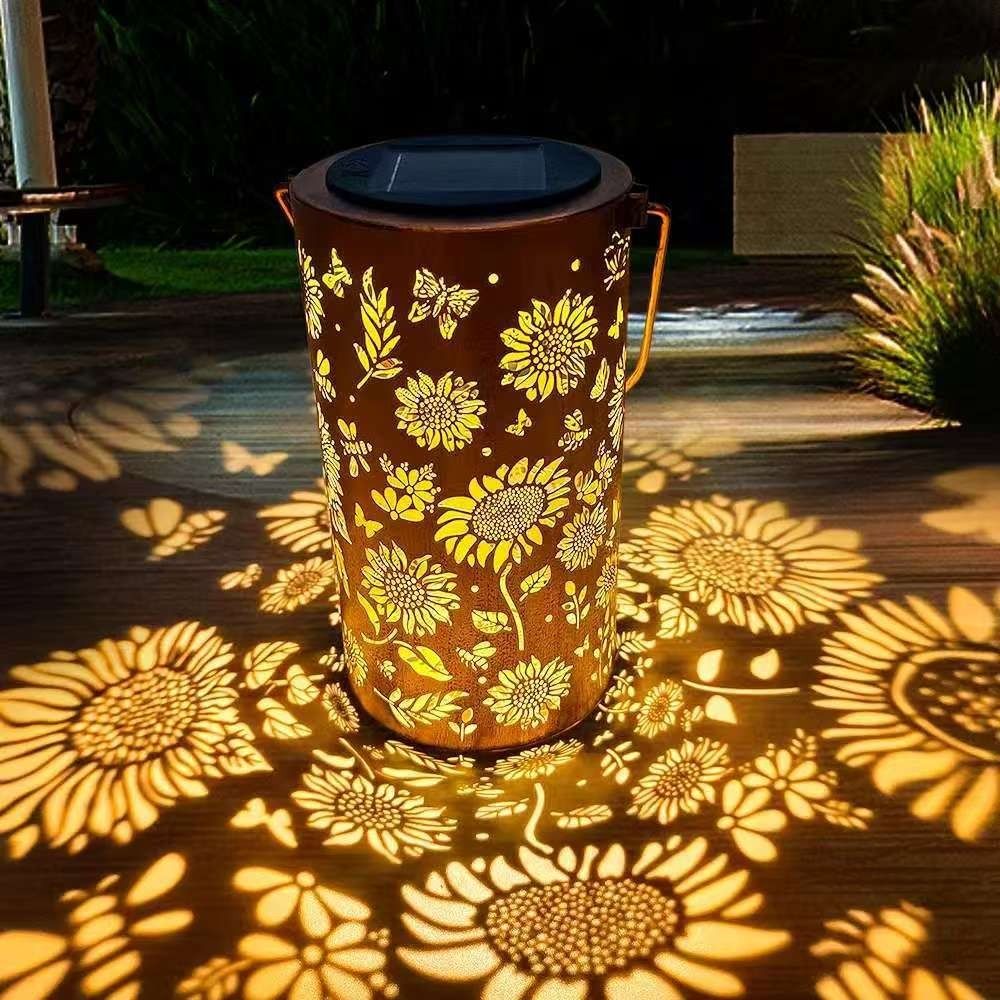Outdoor Lighting Decoration - Lumière de tournesol et lumière d'ombre,