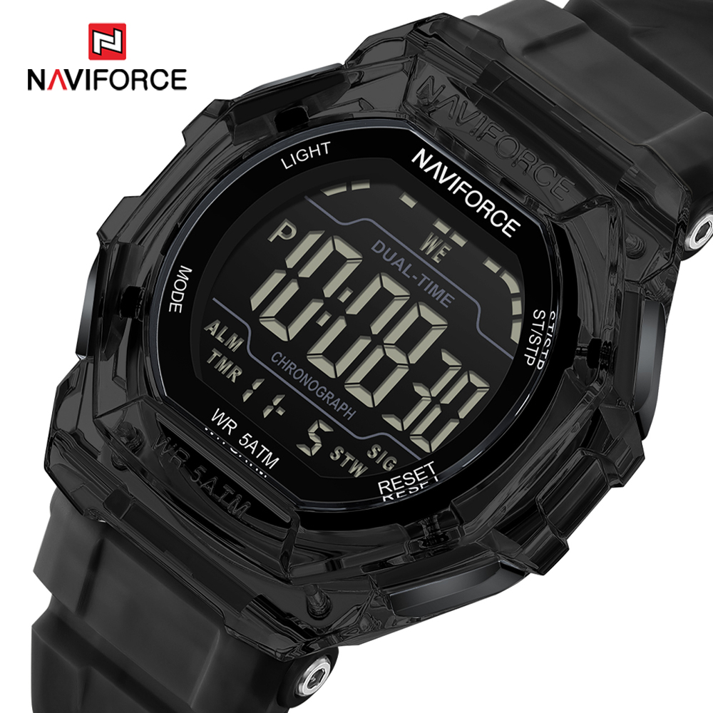 Outdoor Lighting Timer - Montre numérique LED multifonction NAVIFORCE pour
