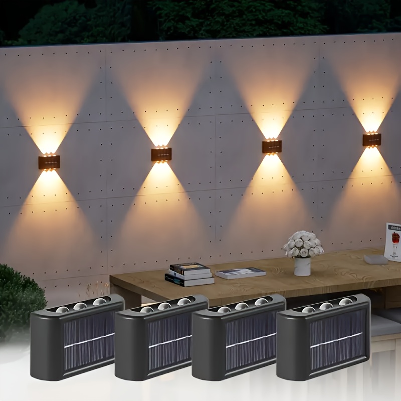 Outdoor Lighting Decoration - Lampe solaire LED extérieure étanche, éclairage