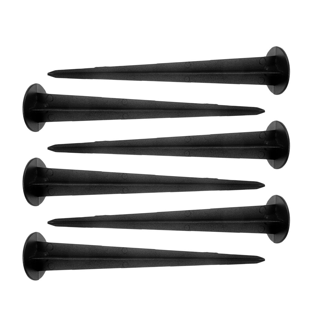 Outdoor Lighting Ground Fixtures - 6 pièces de piquets métalliques solaires
