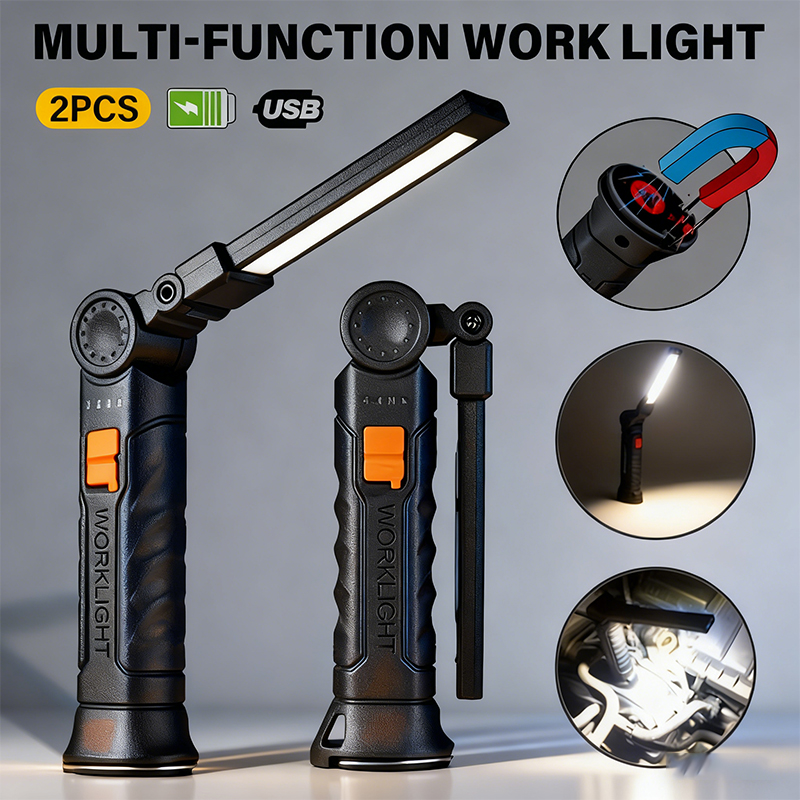 Outdoor Lighting Bulbs - Lampe de poche LED COB Portable,