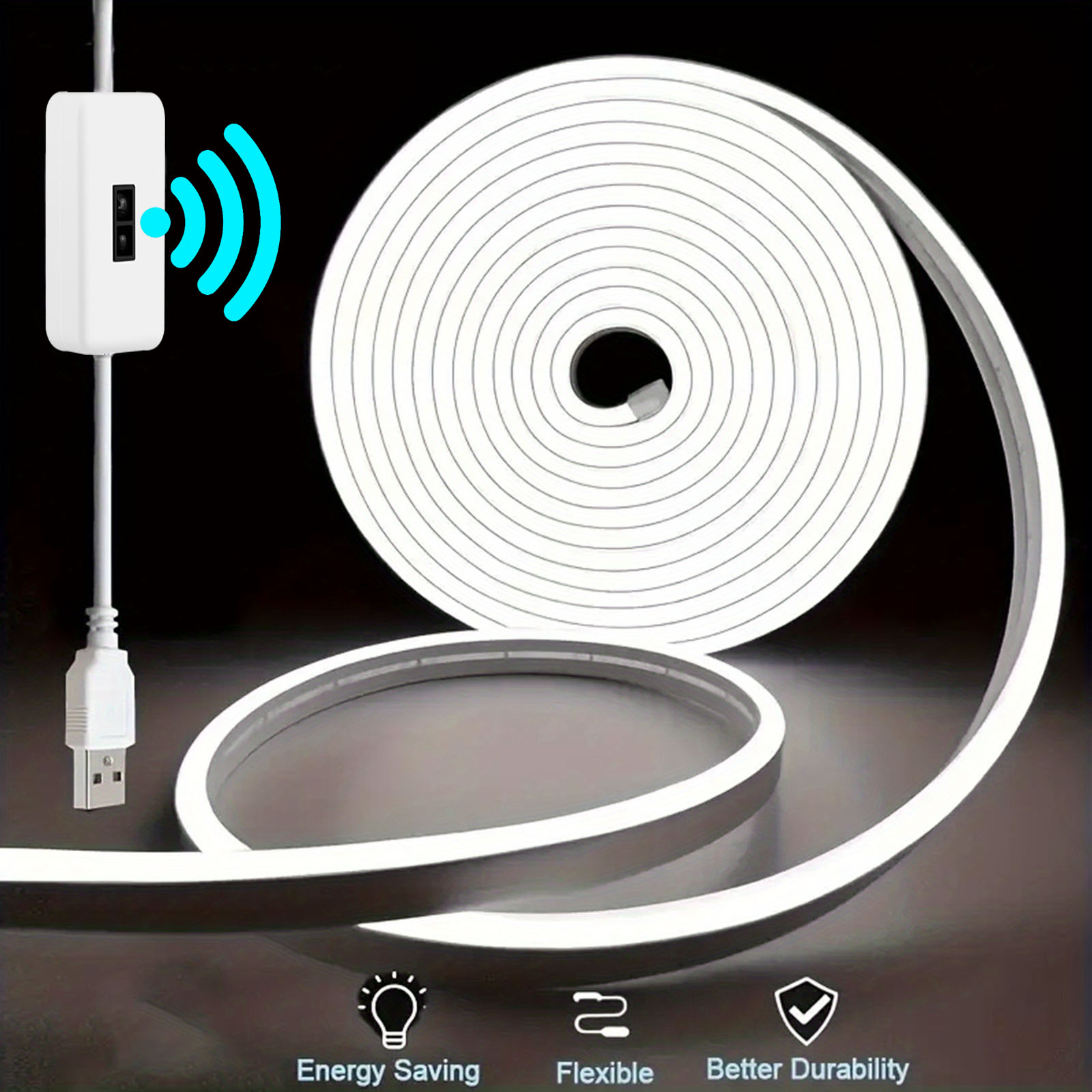 Outdoor Lighting Led Strip - Bande lumineuse LED néon avec capteur