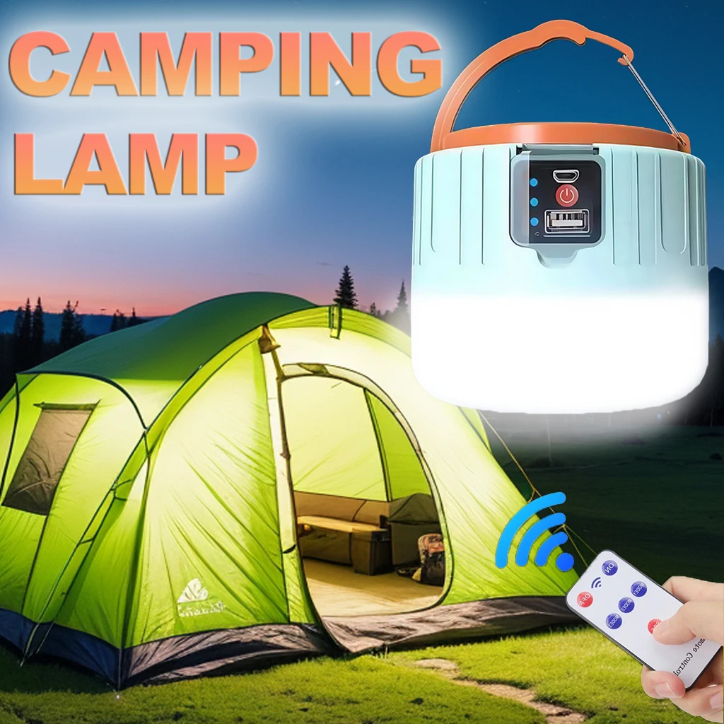 Outdoor Lighting Bulbs - Lanterne solaire de Camping LED Rechargeable,