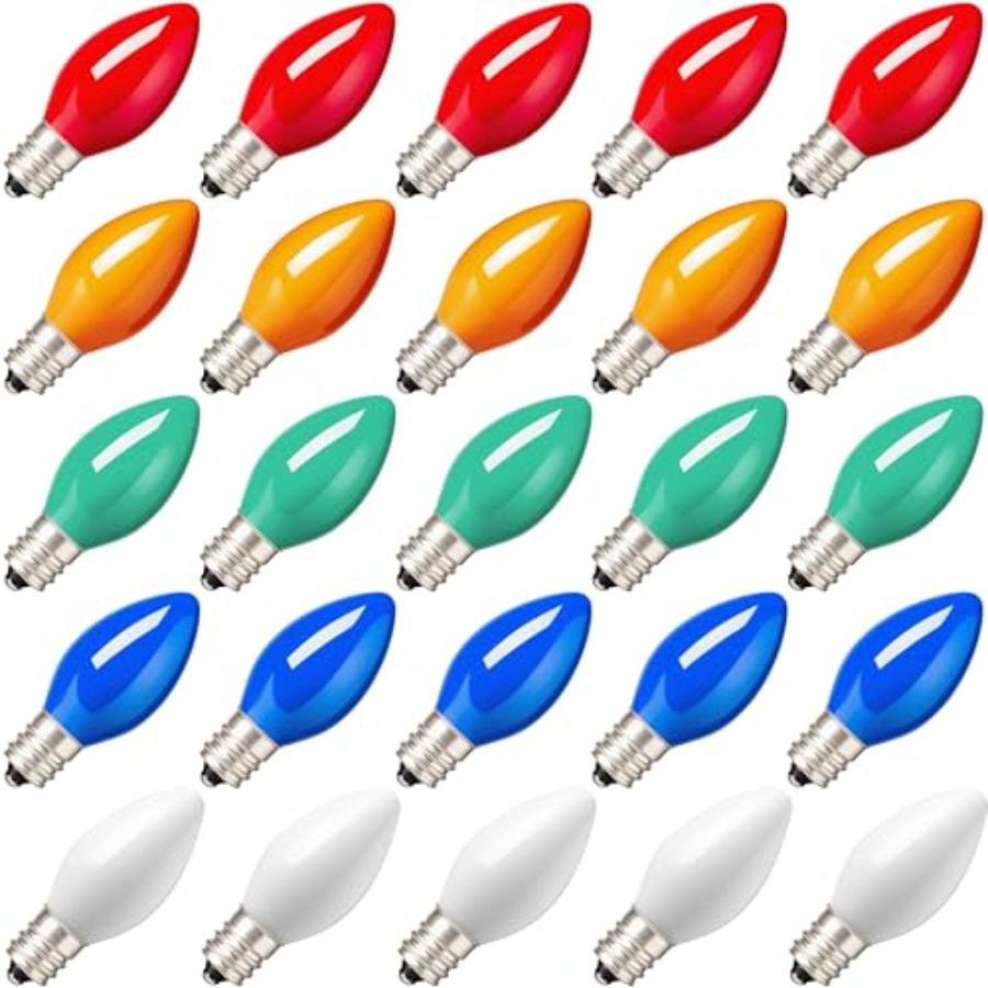 Outdoor Lighting Volt - Lot de 25 ampoules de remplacement,