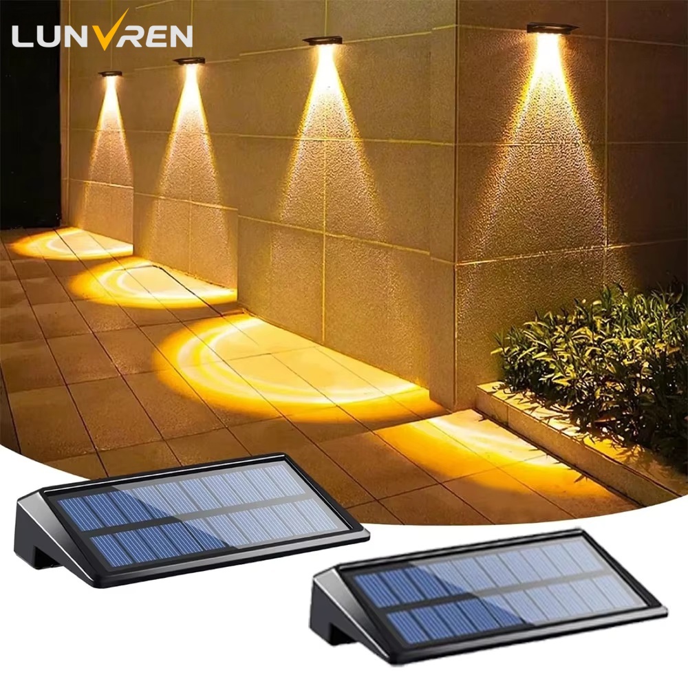 Outdoor Lighting Zigbee - Paquet de 2 appliques murales solaires