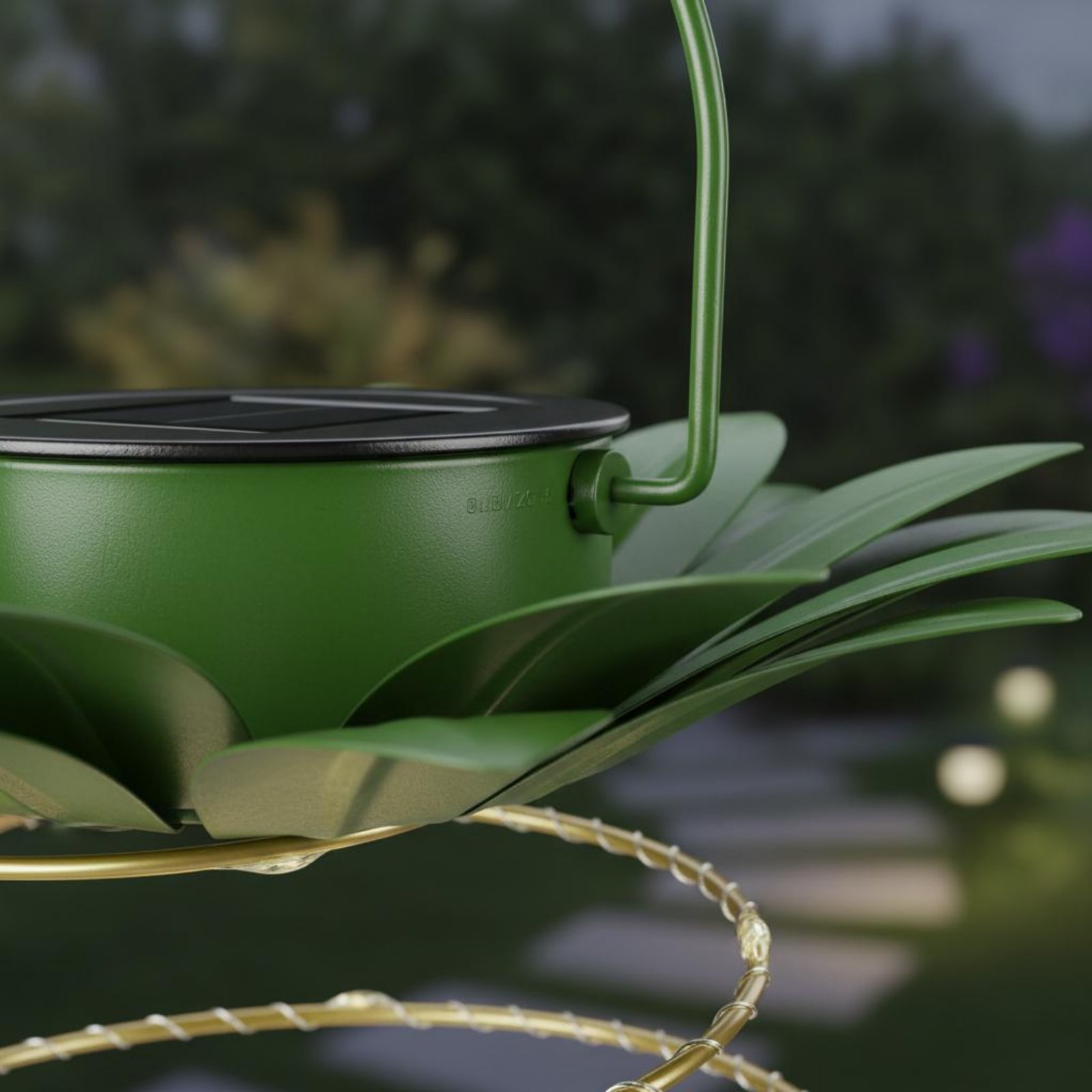 Outdoor Lighting And Landscape - Lampe solaire en forme d'ananas, lanterne