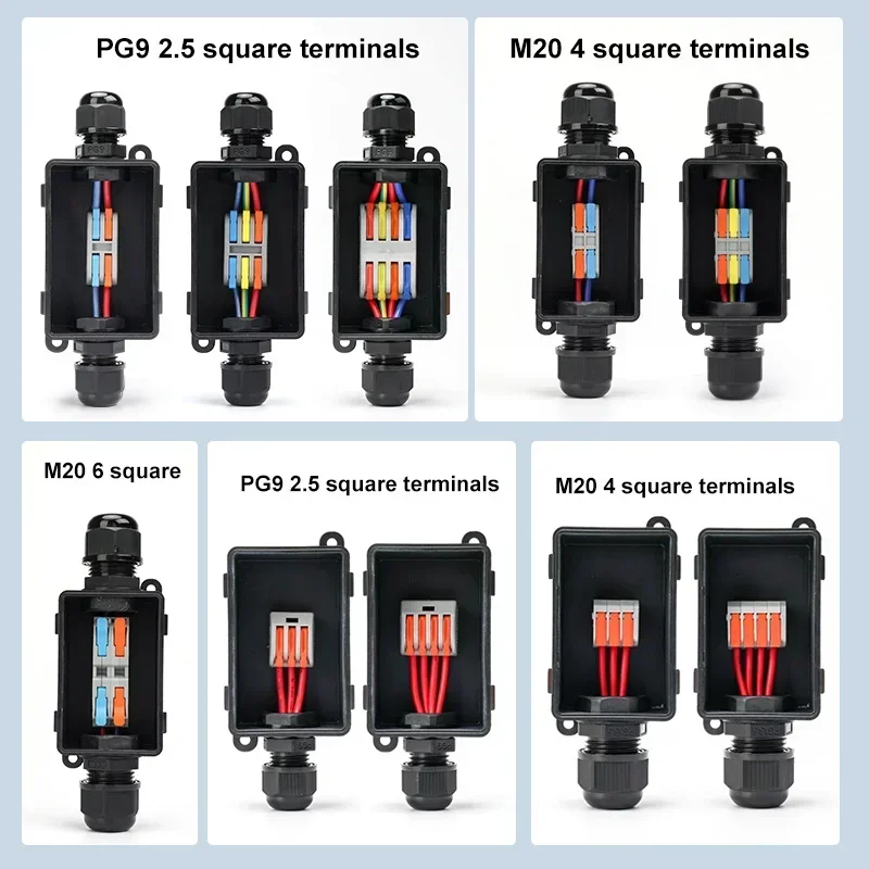 Outdoor Lighting Connectors - Boîtier de jonction étanche extérieur M20