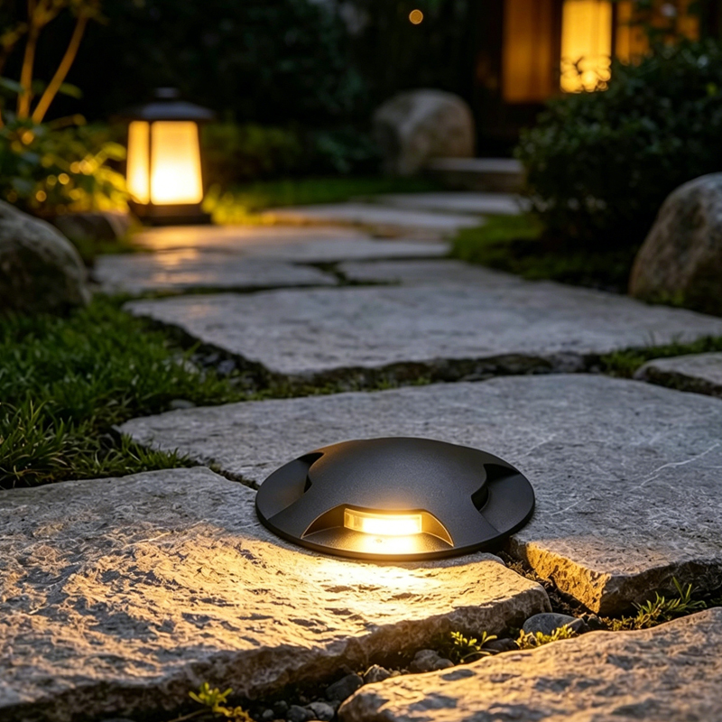 Outdoor Lighting Ground Fixtures - Luminaires LED multifonctionnels d'extérieur pour marches,