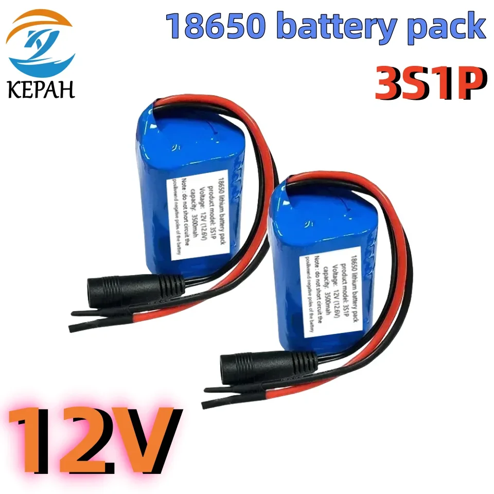 Outdoor Lighting Volt - Batterie 12V 3S1P 18650, grande capacité,