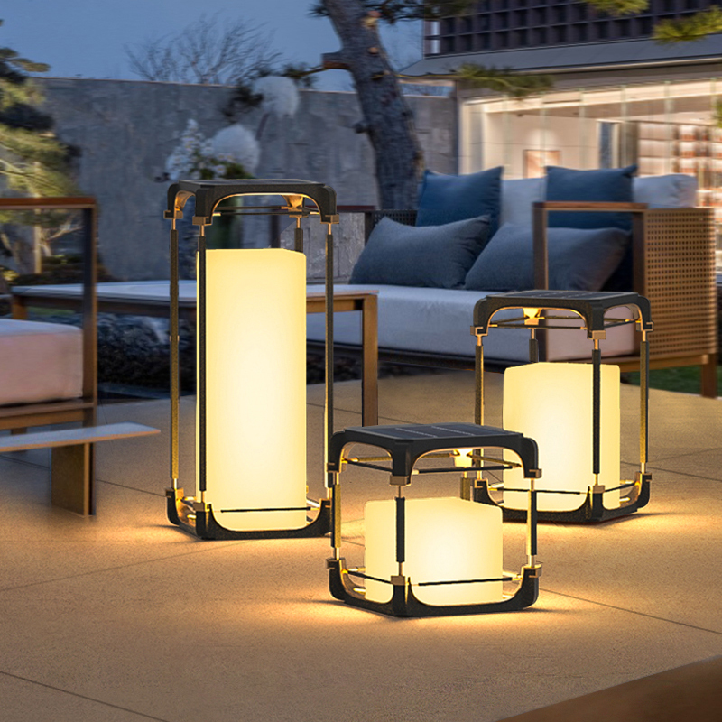 Outdoor Lighting Decoration - Lampe de sol lumineuse, éclairage solaire