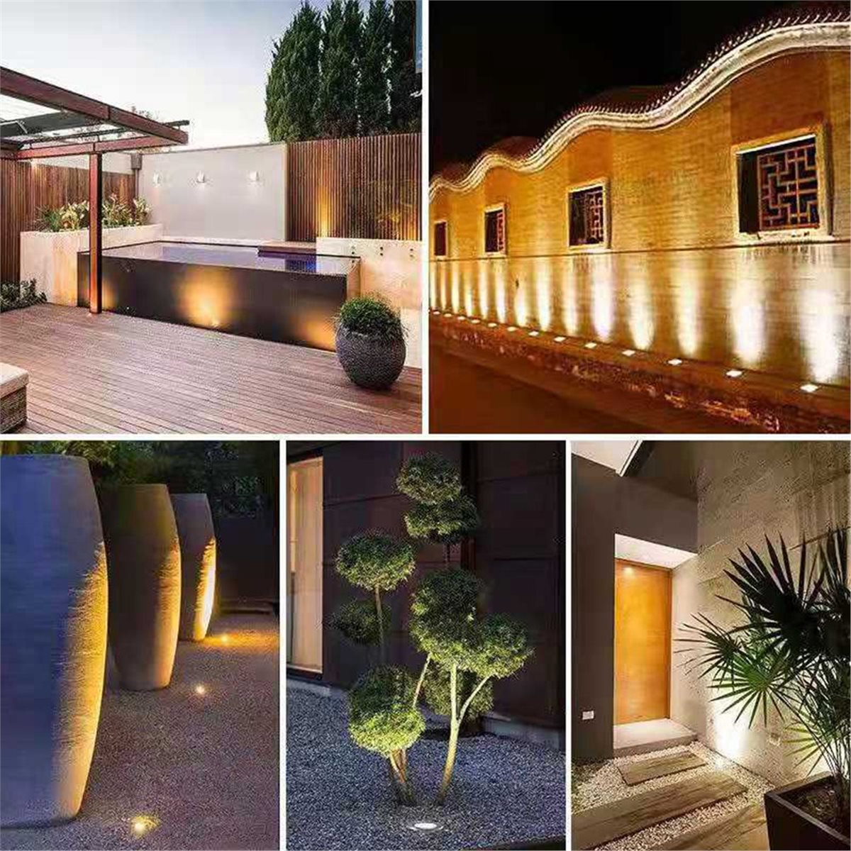 Outdoor Lighting Ground Fixtures - Boîtier de lampe souterraine AA19 pour