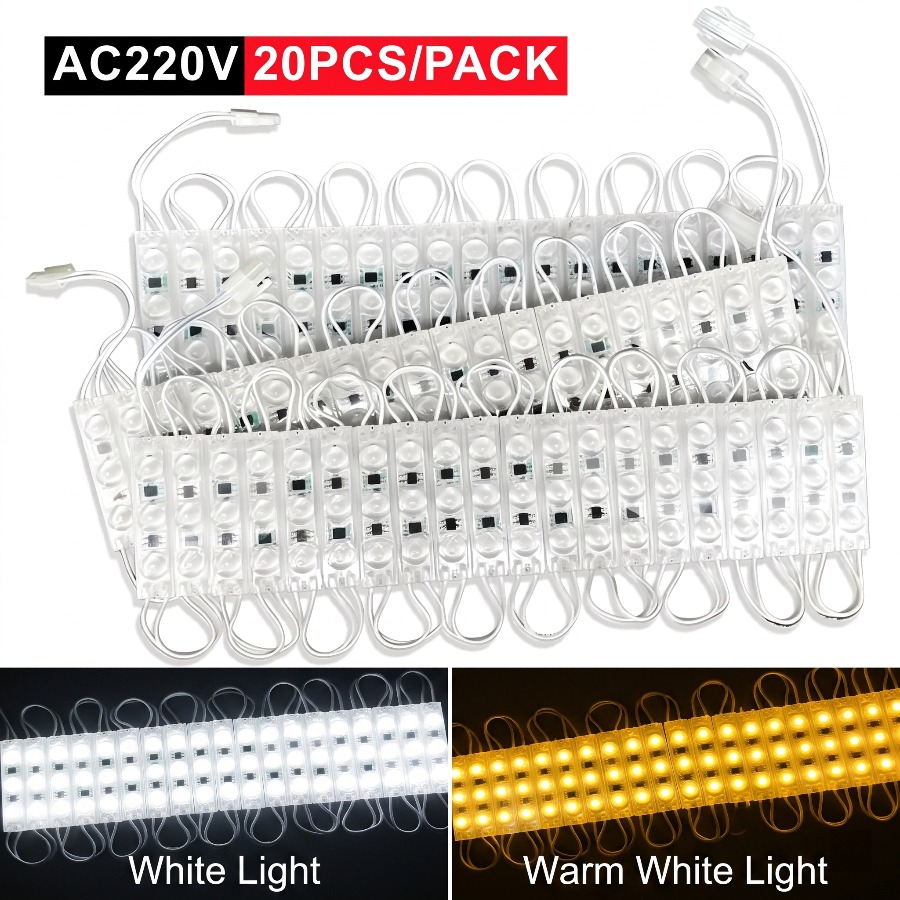 Outdoor Lighting Led Strip - Module LED 220V haute luminosité, 20