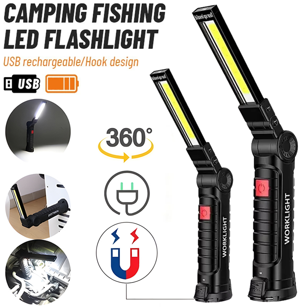 Outdoor Lighting Bulbs - Lampe de poche LED COB, torche