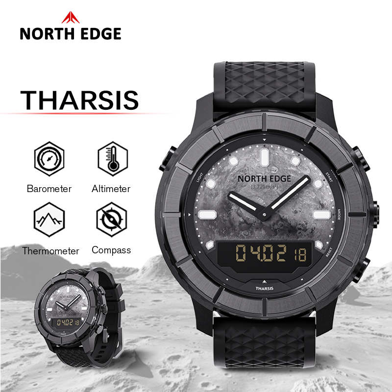 Outdoor Lighting Timer - Montre numérique en fibre de carbone