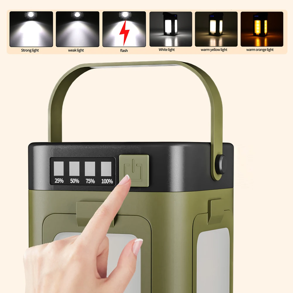 Lampe solaire portable de camp - Outdoor Lighting Lamp avis et prix