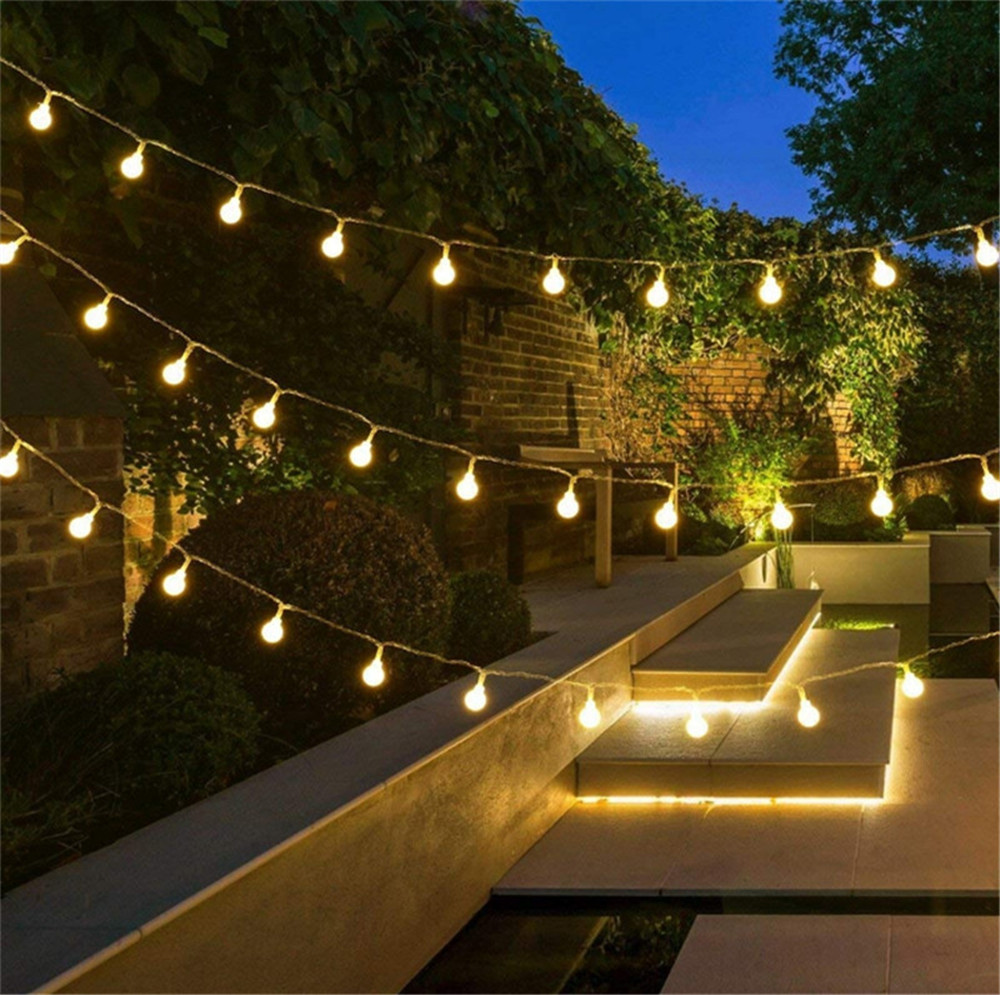 Guirlandes lumineuses solaires - Outdoor Lighting Decoration avis et prix