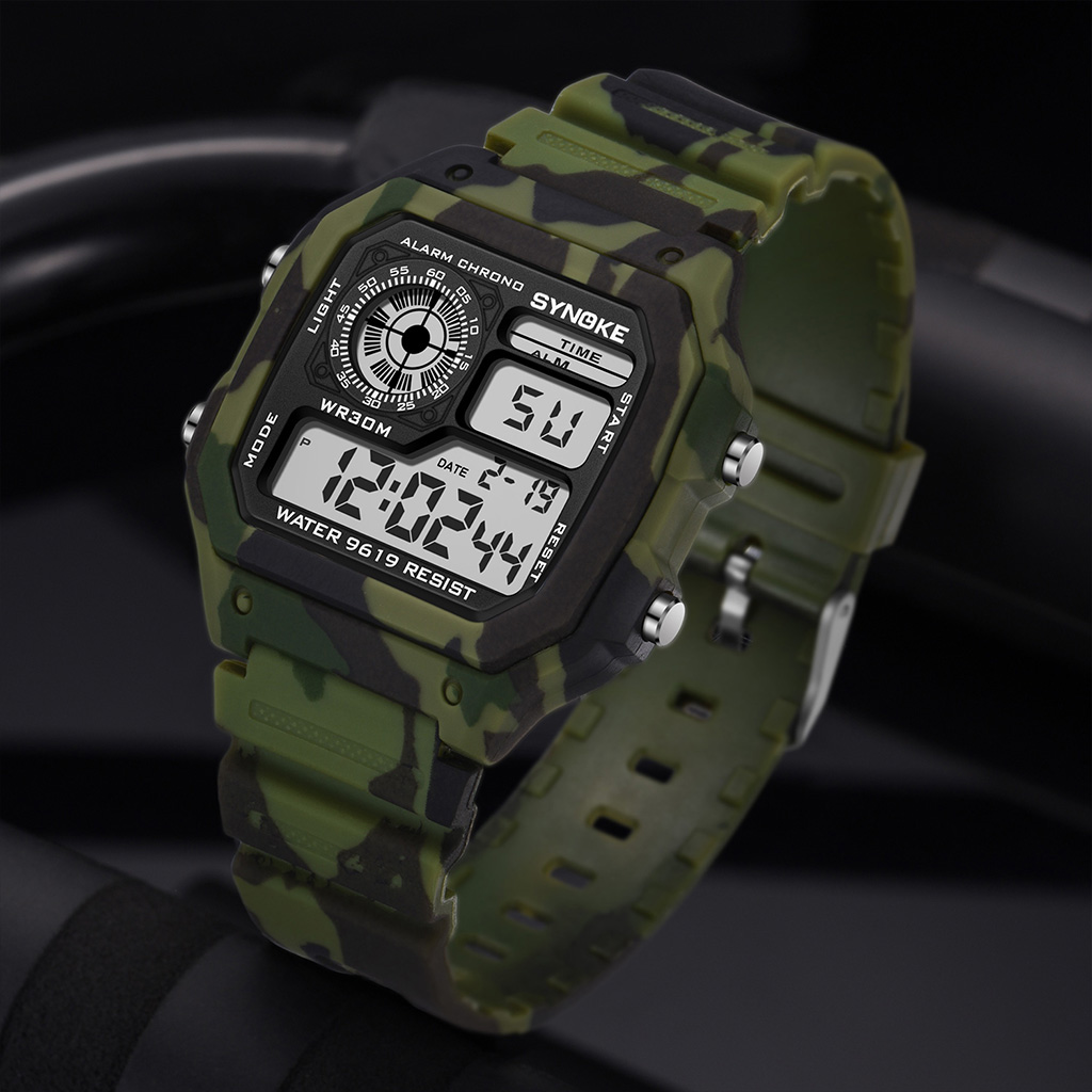 SYNOKE-Montre numérique milita - Outdoor Lighting Timer avis et prix