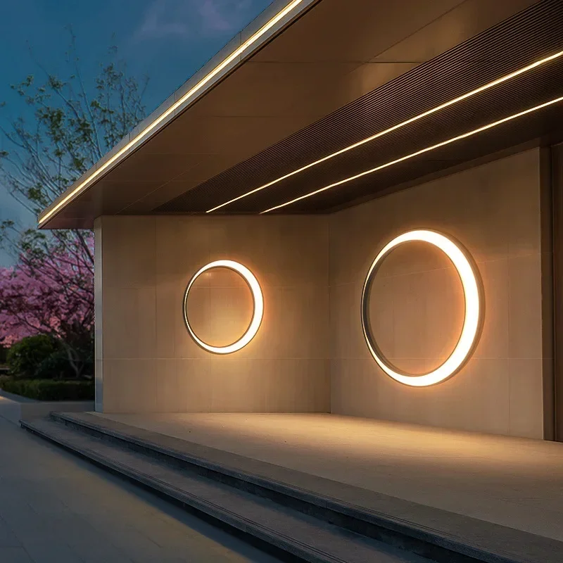Moderne extérieur étanche lune - Outdoor Lighting Wall Mount avis et prix
