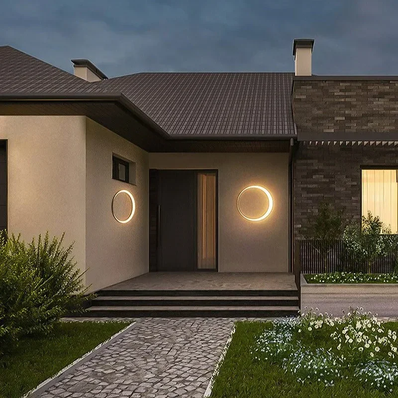 Moderne extérieur étanche lune - Outdoor Lighting Wall Mount avis et prix