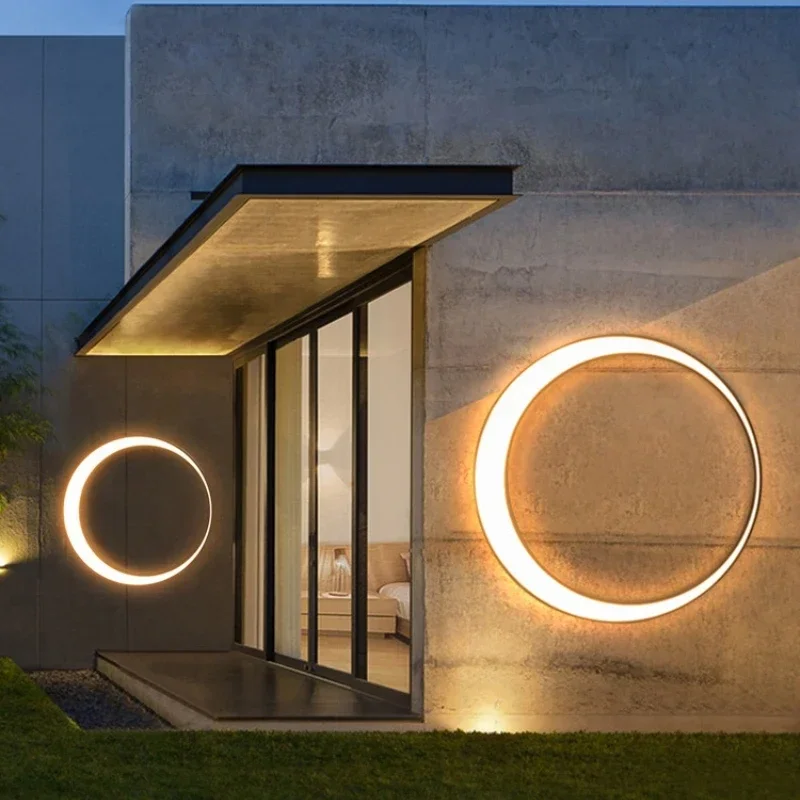 Moderne extérieur étanche lune - Outdoor Lighting Wall Mount avis et prix