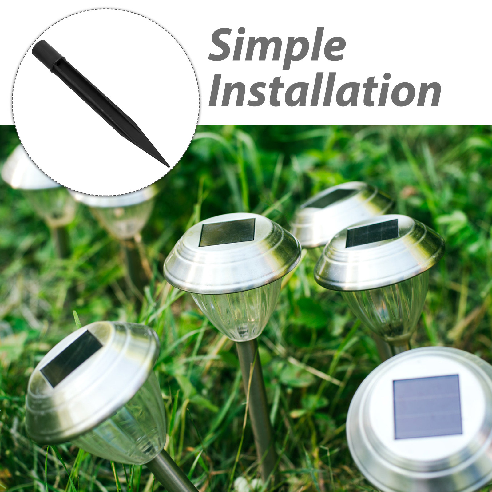 10 pièces de supports de pique - Outdoor Lighting Ground Fixtures avis et prix
