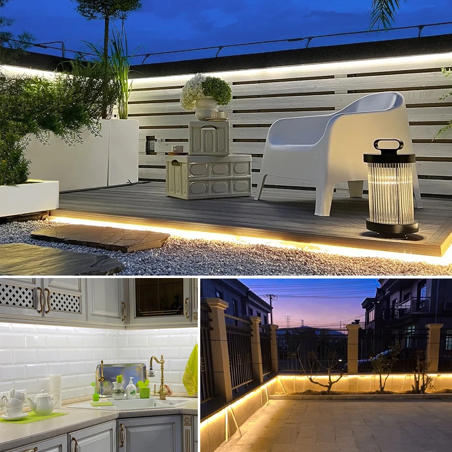 Bande lumineuse LED COB en Gel - Outdoor Lighting Led Strip avis et prix