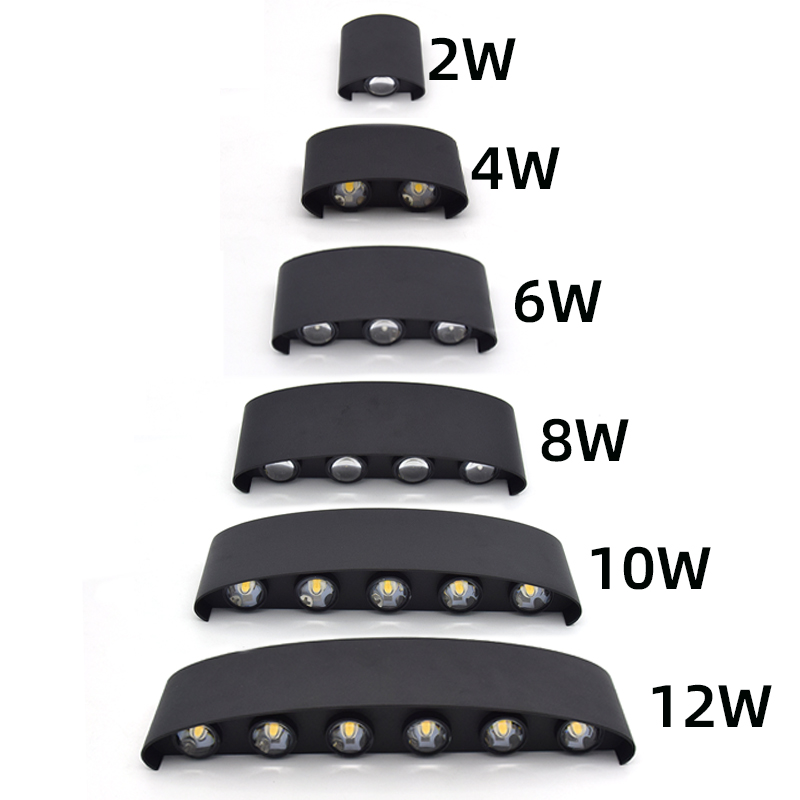 Applique murale LED 2W 4W 6W 8 - Outdoor Lighting Wall Mount avis et prix