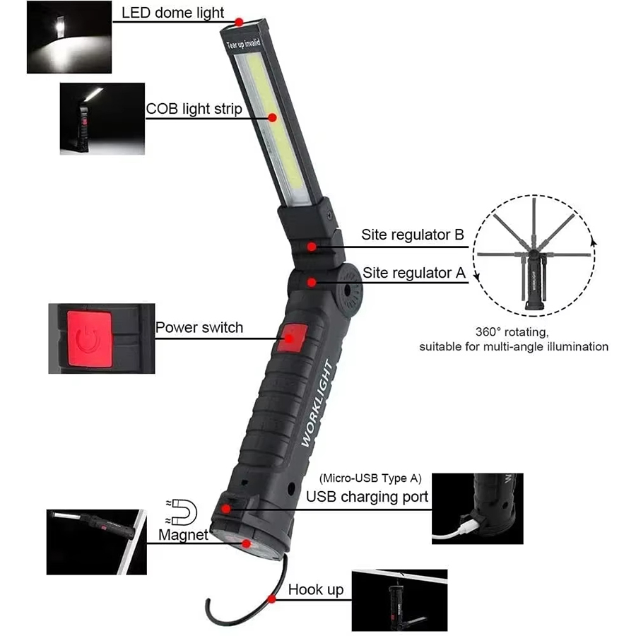 Lampe de poche LED Portable av - Outdoor Lighting Bulbs avis et prix