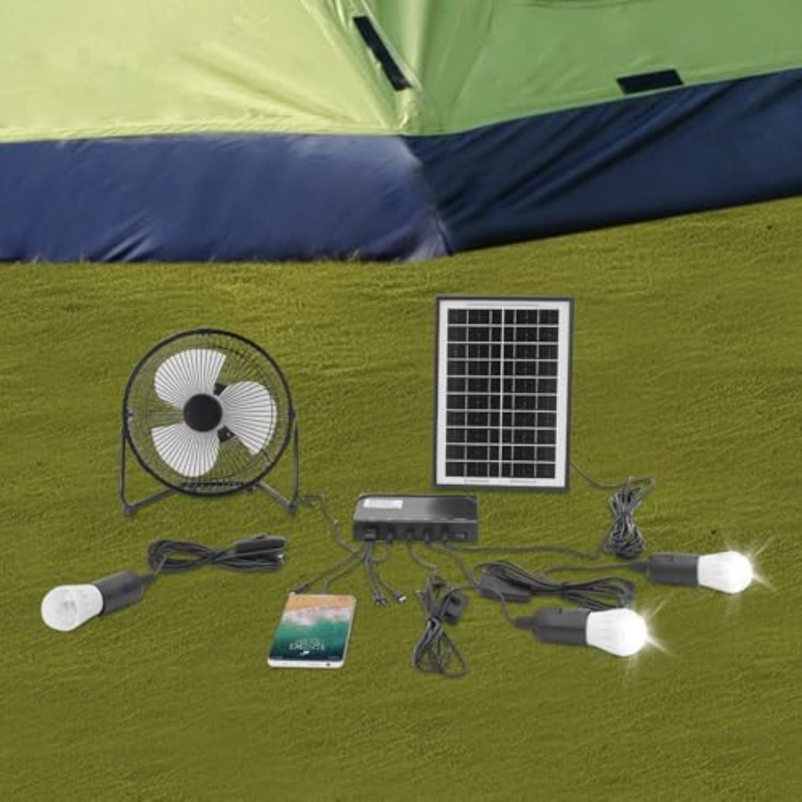 Ventilateur de plafond solaire - Outdoor Lighting Volt avis et prix