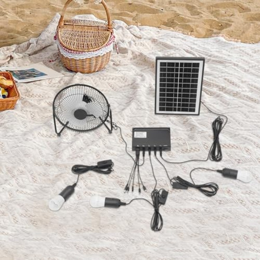 Ventilateur de plafond solaire - Outdoor Lighting Volt avis et prix