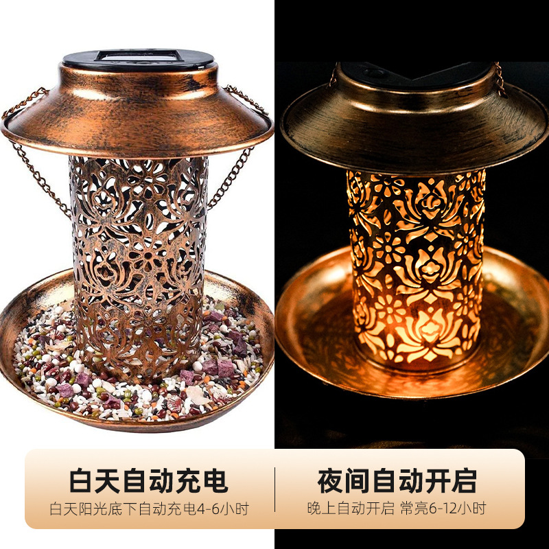 Mangeoire à oiseaux solaire en - Outdoor Lighting Ideas For Backyard avis et prix