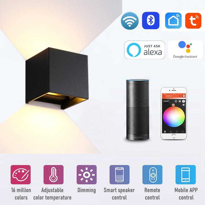 Tuya WIFI Smart RGB mur LED la - Outdoor Lighting Zigbee avis et prix