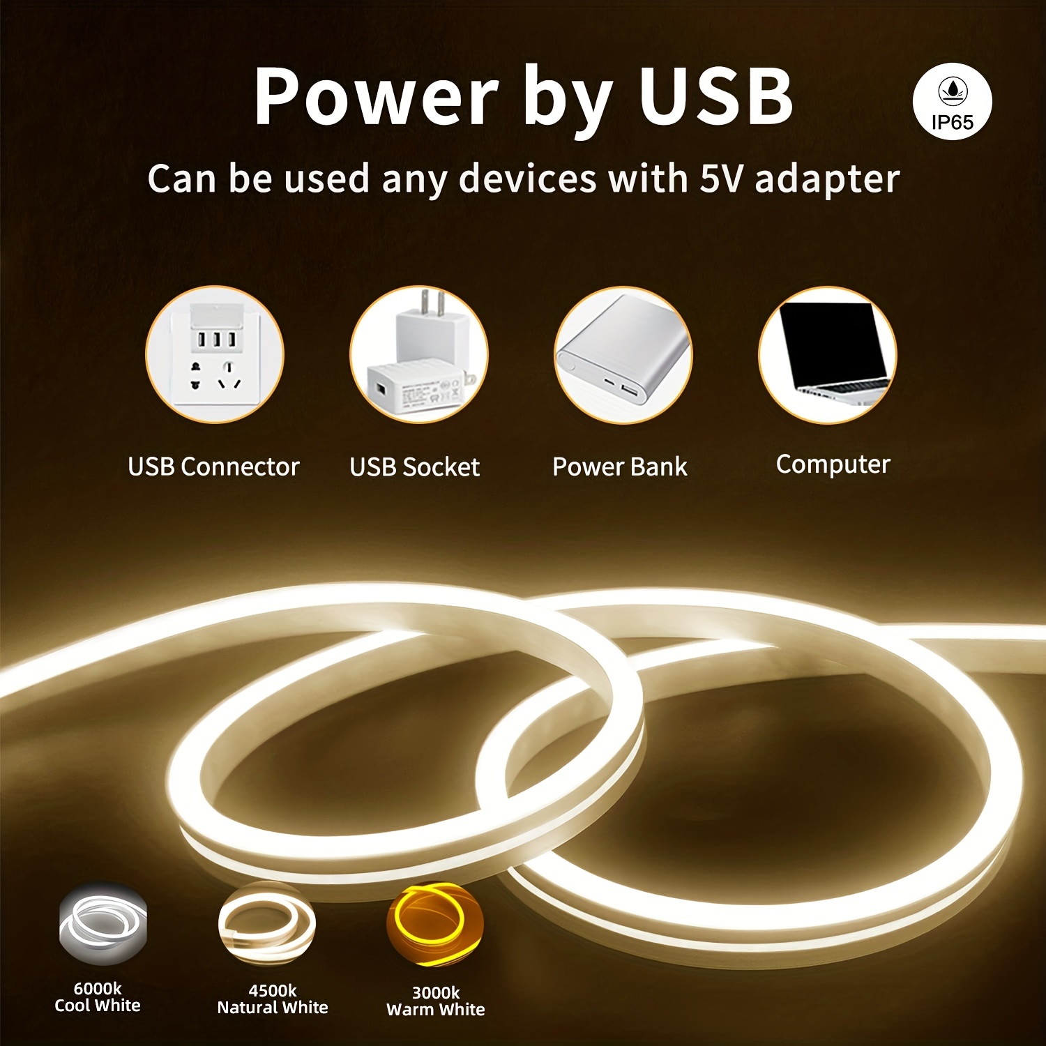 Bande lumineuse LED néon 5V US - Outdoor Lighting Led Strip avis et prix