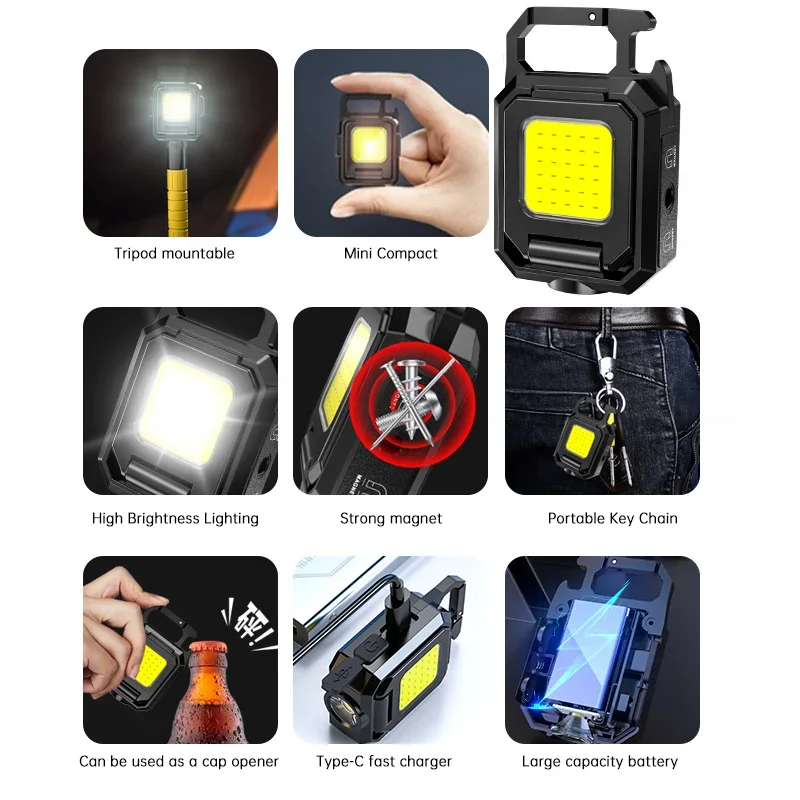 Mini lampe de poche porte-clés - Outdoor Lighting Bulbs avis et prix