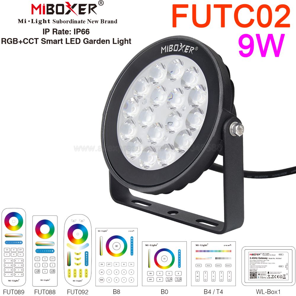 MiBoxer 9W RGB + CCT LED lumiè - Outdoor Lighting Zigbee avis et prix