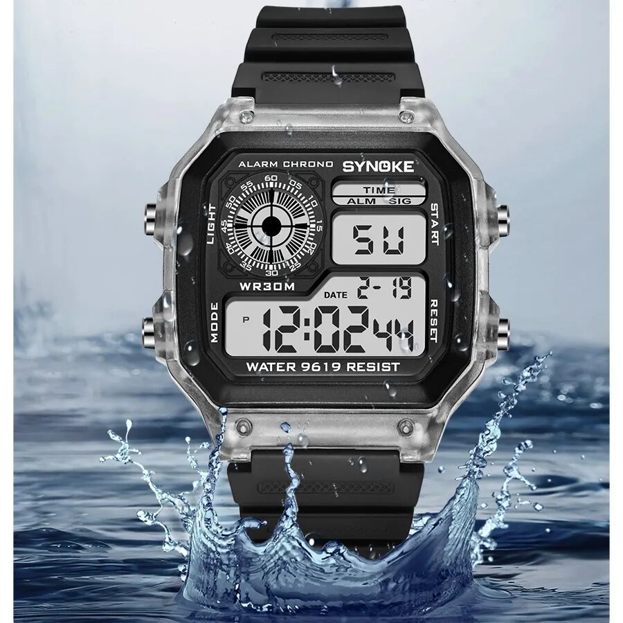 SYNOKE-Montres numériques étan - Outdoor Lighting Timer avis et prix
