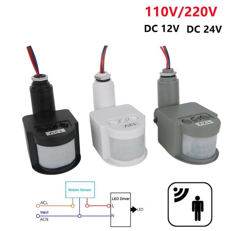 Capteur de mouvement PIR 12V 2 - Outdoor Lighting Wall Mount avis et prix