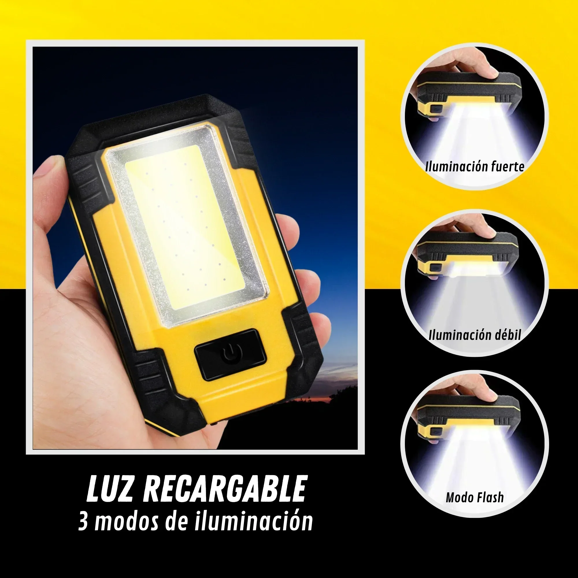 Lampe de travail rechargeable  - Outdoor Lighting Bulbs avis et prix