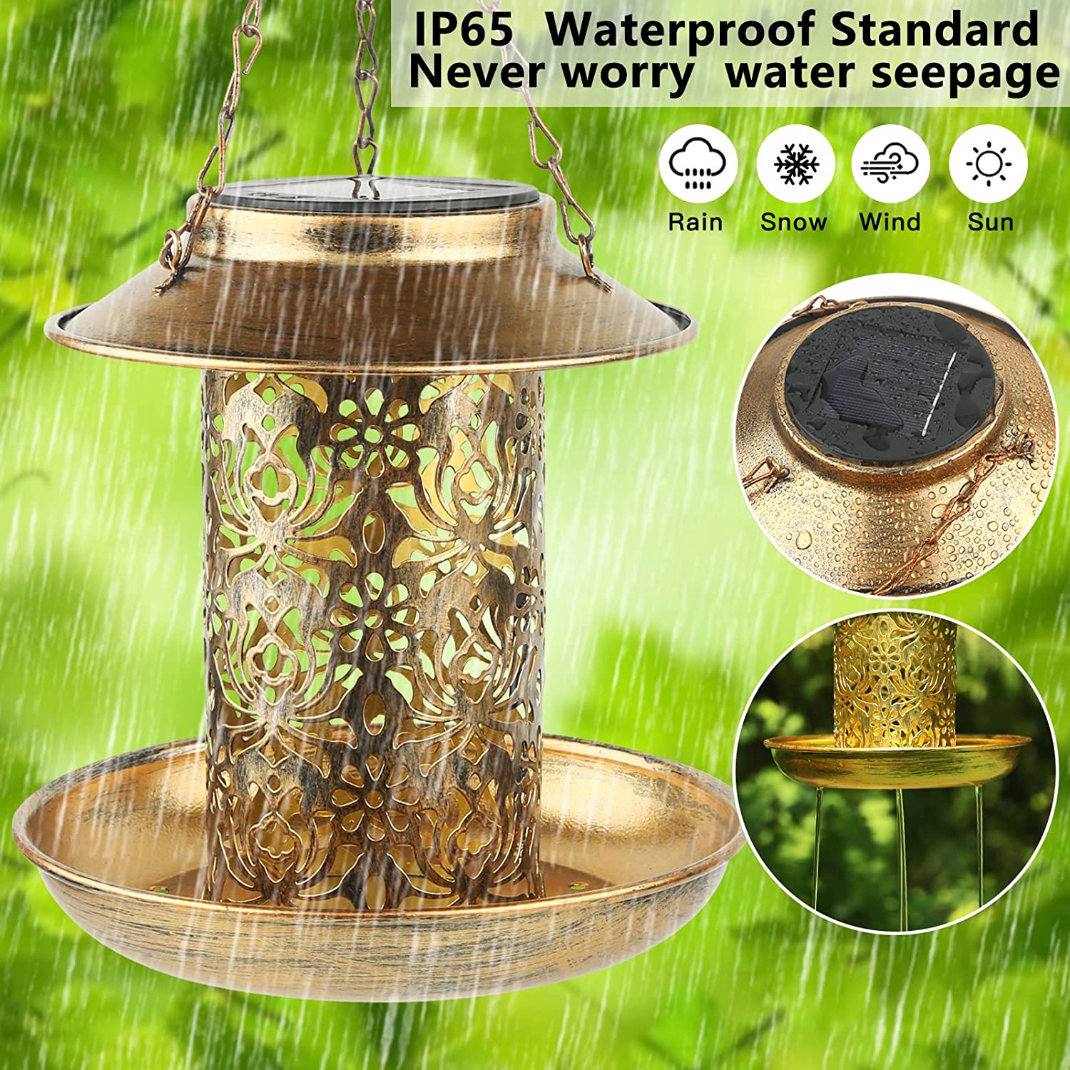 Mangeoire solaire pour oiseaux - Outdoor Lighting Ideas For Backyard avis et prix