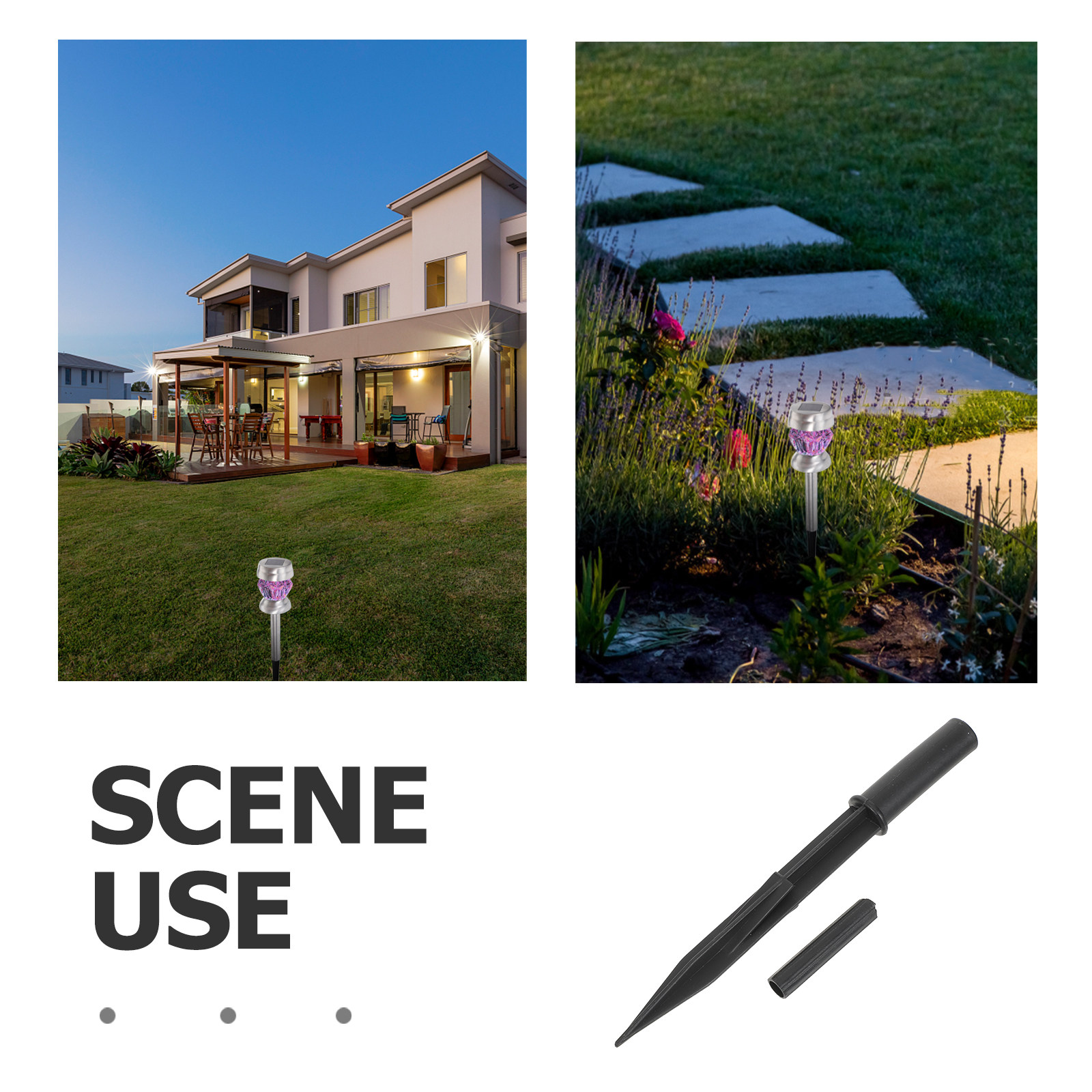 20 Ensembles de Piquets Solair - Outdoor Lighting And Landscape avis et prix