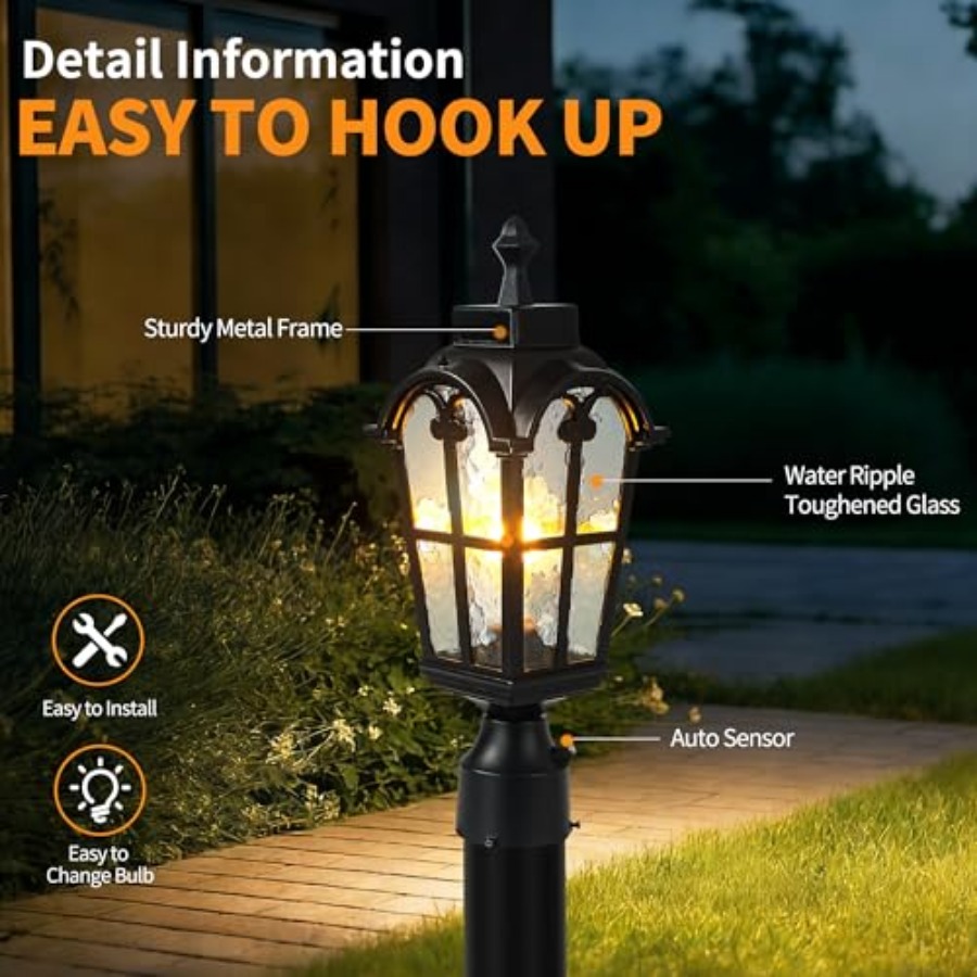 Lampes de poteau extérieures à - Outdoor Lighting Lamp avis et prix