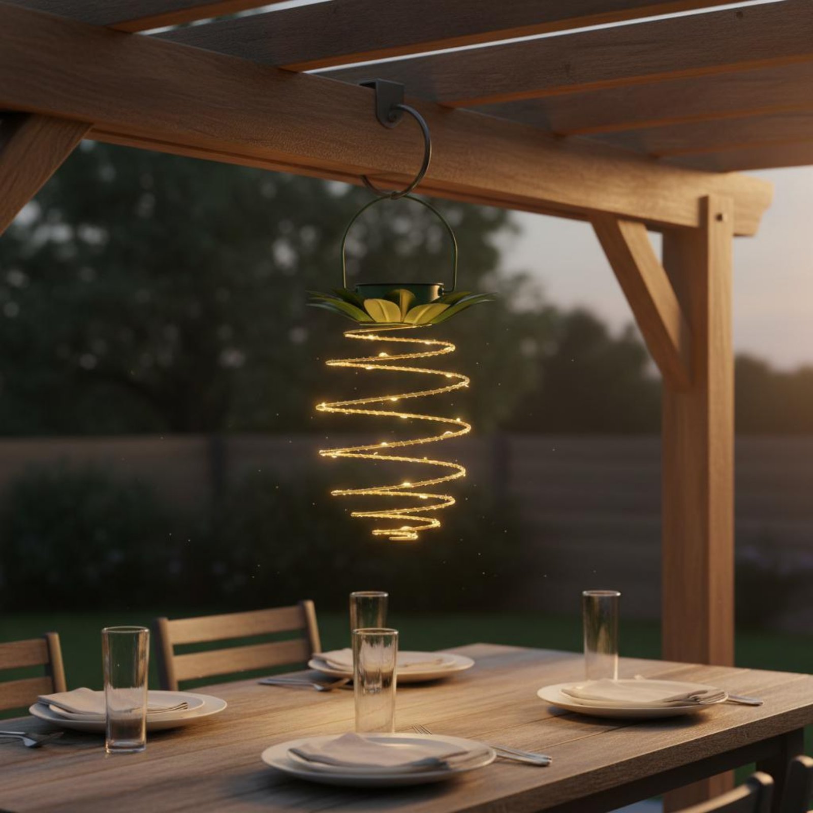 Lampe solaire en forme d'anana - Outdoor Lighting And Landscape avis et prix