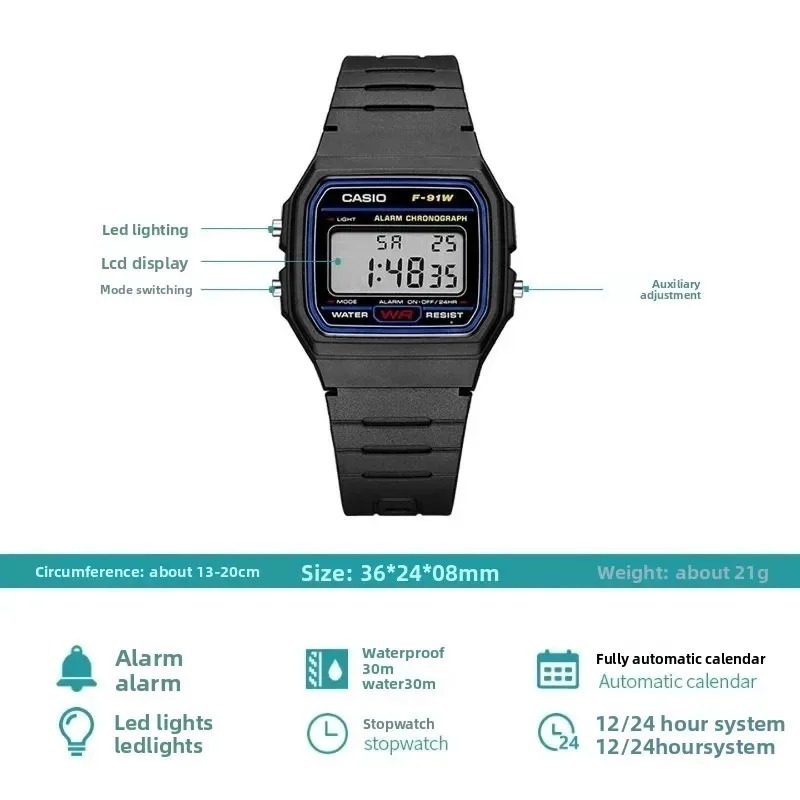 Montre-bracelet carrée rétro t - Outdoor Lighting Timer avis et prix