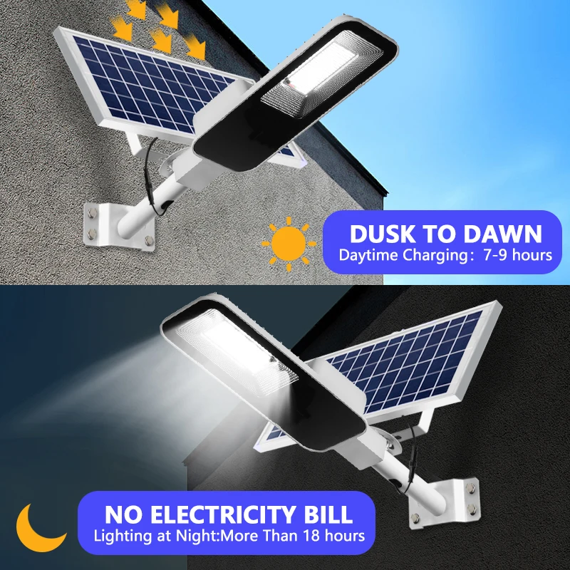 200W lumière solaire puissante - Outdoor Lighting Garage avis et prix