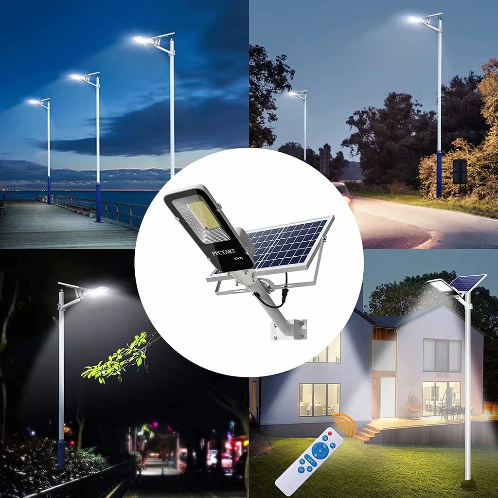 200W lumière solaire puissante - Outdoor Lighting Garage avis et prix