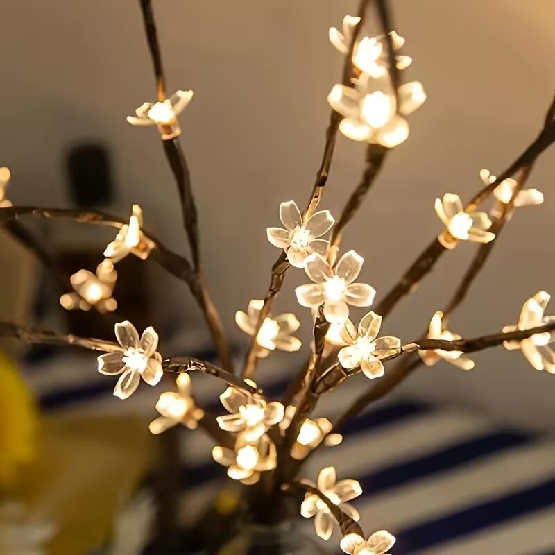 Lampes de branche d'arbre à fl - Outdoor Lighting Decoration avis et prix