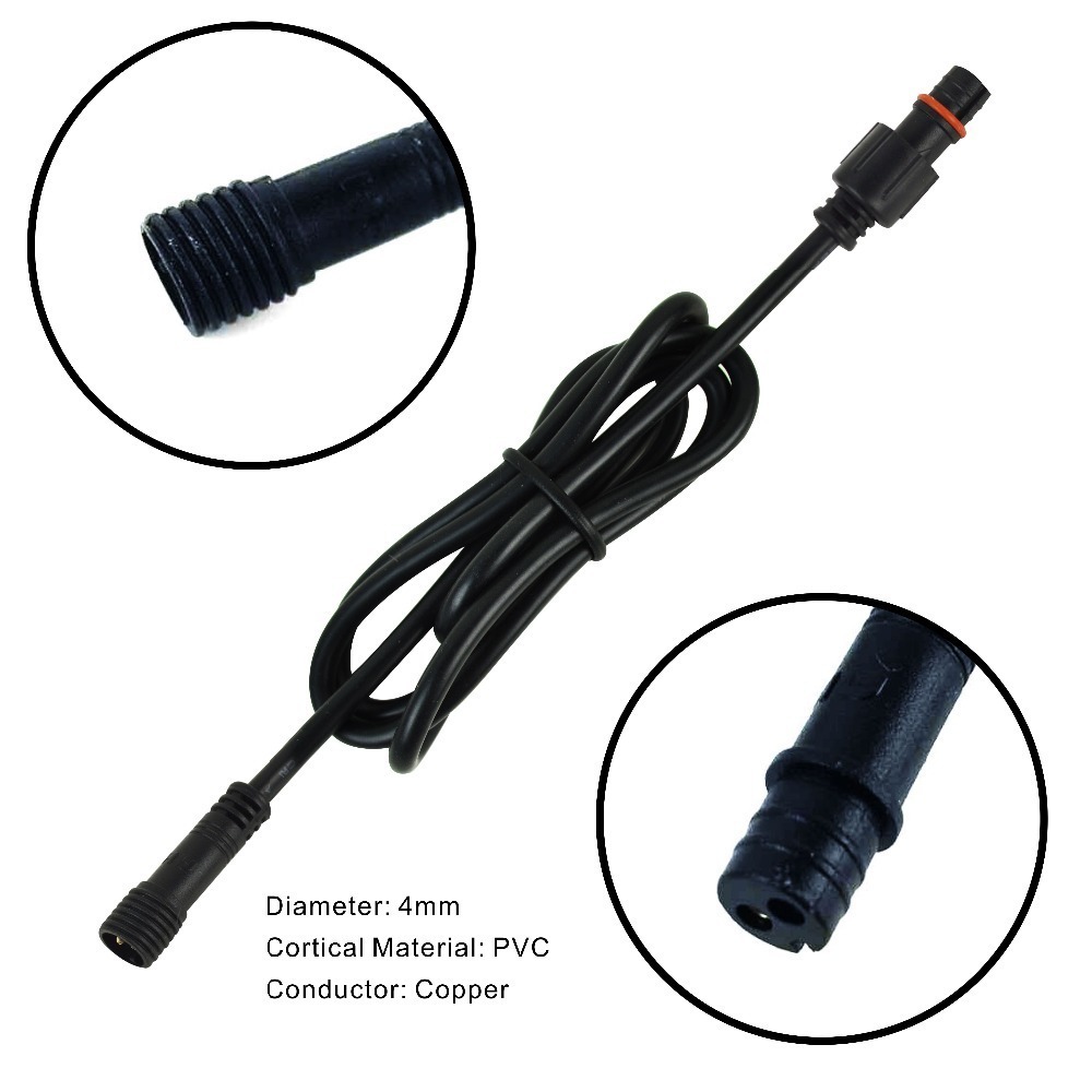 Câble LED DC 2 broches, câbles - Outdoor Lighting Connectors avis et prix