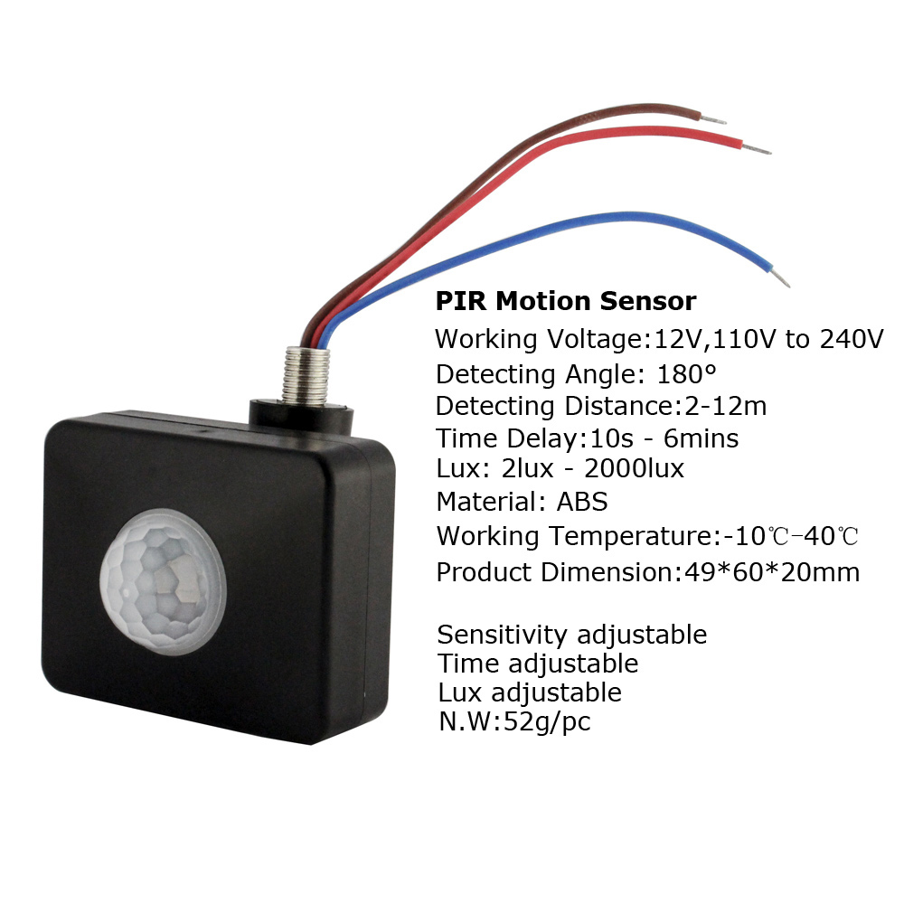 Capteur de mouvement PIR 220V, - Outdoor Lighting Volt avis et prix