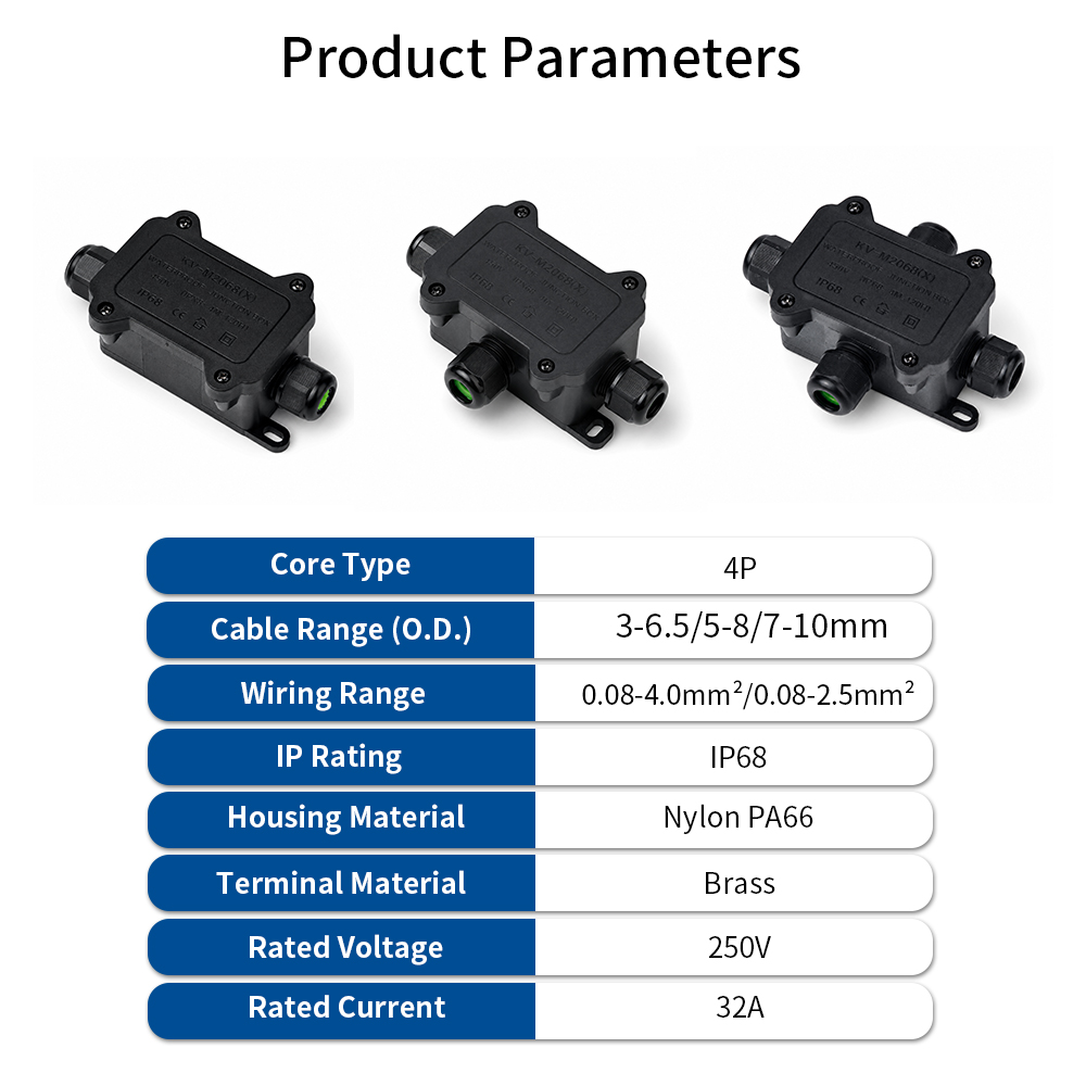Boîtier de jonction étanche IP - Outdoor Lighting Connectors avis et prix